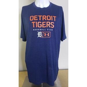 Men's Under Armour‎ Navy Size XL Detroit Tigers City Proud Performance T-Shirt